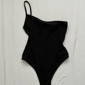 One shoulder bodysuit
